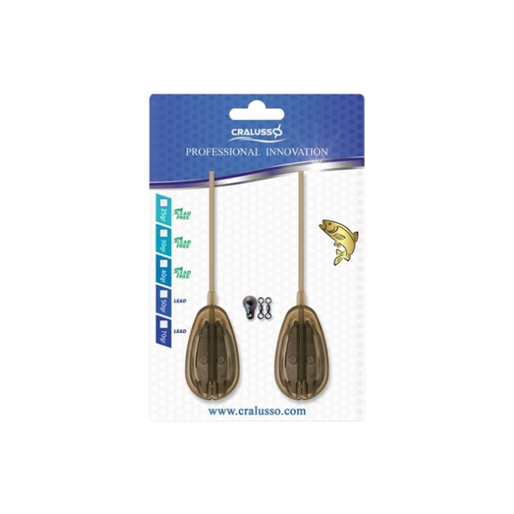 Cralusso Rocket Method Feeder, 2er Pack , Artikel 3365