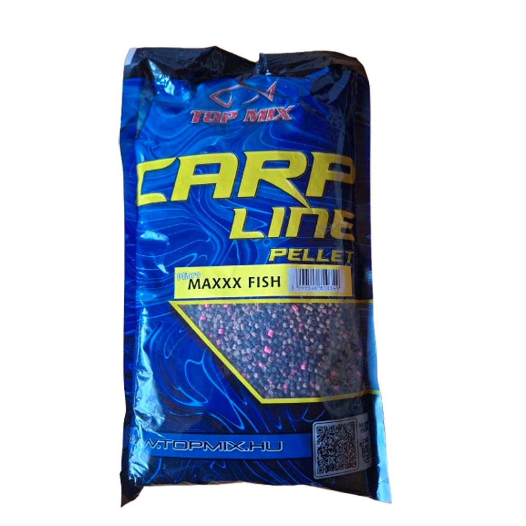 TOP MIX - Carp Line 2,5mm Fish Pellets Mehrfarbig – 800 g