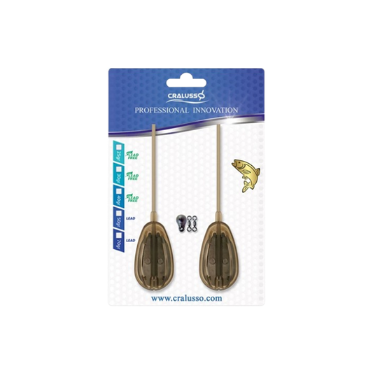 Cralusso Rocket Method Feeder, 2er Pack , Artikel 3365