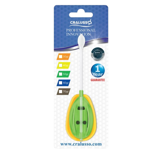 Cralusso BIG Rocket Fluo Green Method Feeder mit Mulde, Artikel 3437