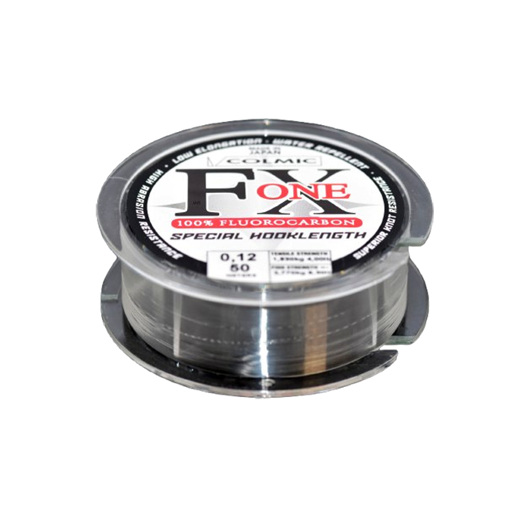 Colmic FX One – 100 % Fluorocarbon Vorfachschnur verschiedene Durchmesser