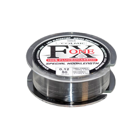 Colmic FX One – 100 % Fluorocarbon Vorfachschnur verschiedene Durchmesser