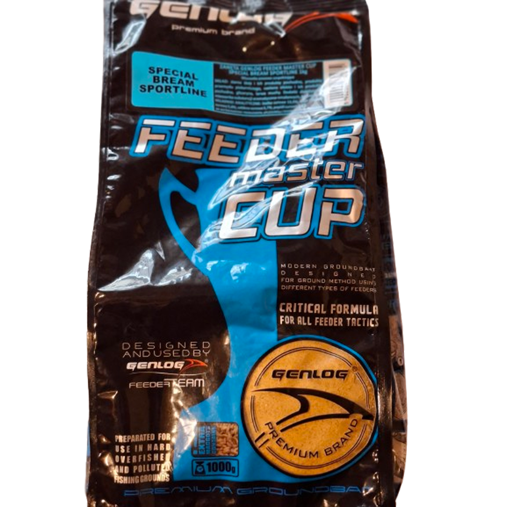 GENLOG Feeder Master CUP Sportline Spezial Bream Fertigfutter 1000 g