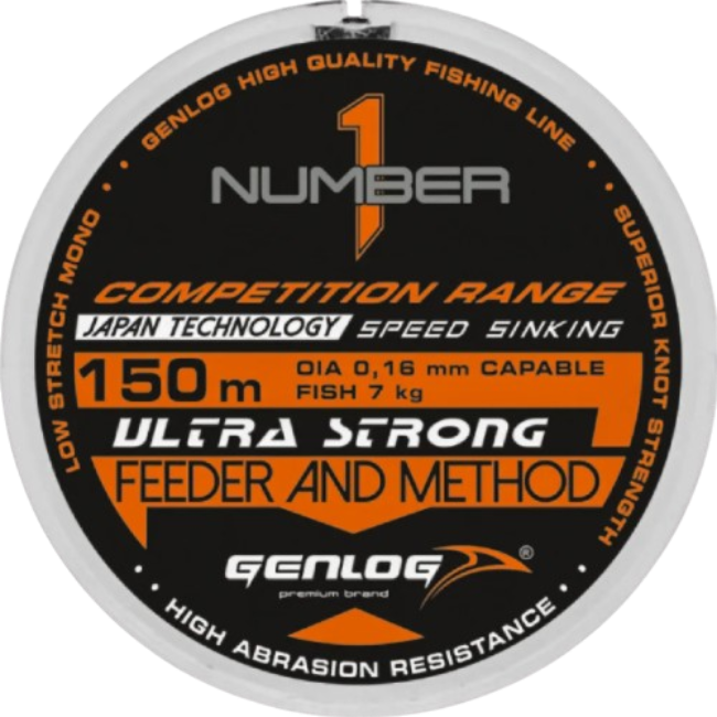 Genlog Feederschnur No 1 - Sinking