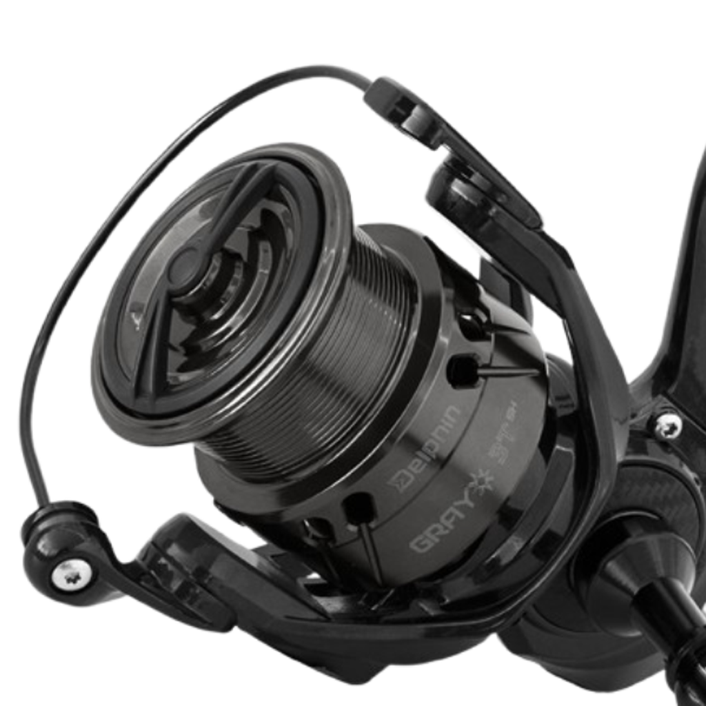 Delphin GRAYX – 1000 - Ultraleichte Spinnrolle mit Power & Präzision
