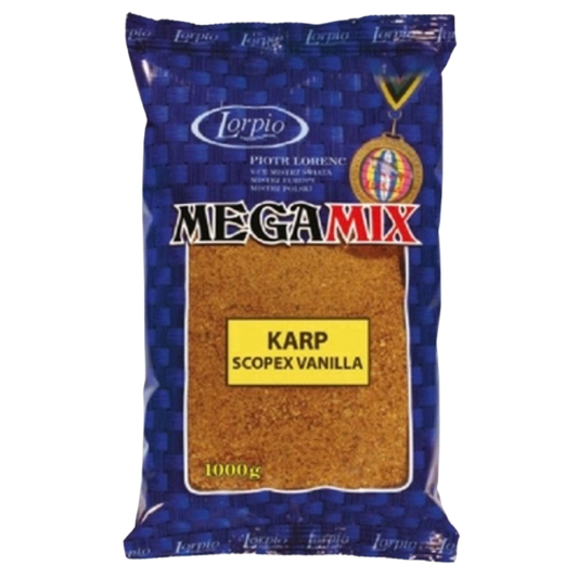 Lorpio - Mega Mix - Fertigfutter - 3kg - Karp - Aroma  Scopex Vanillie