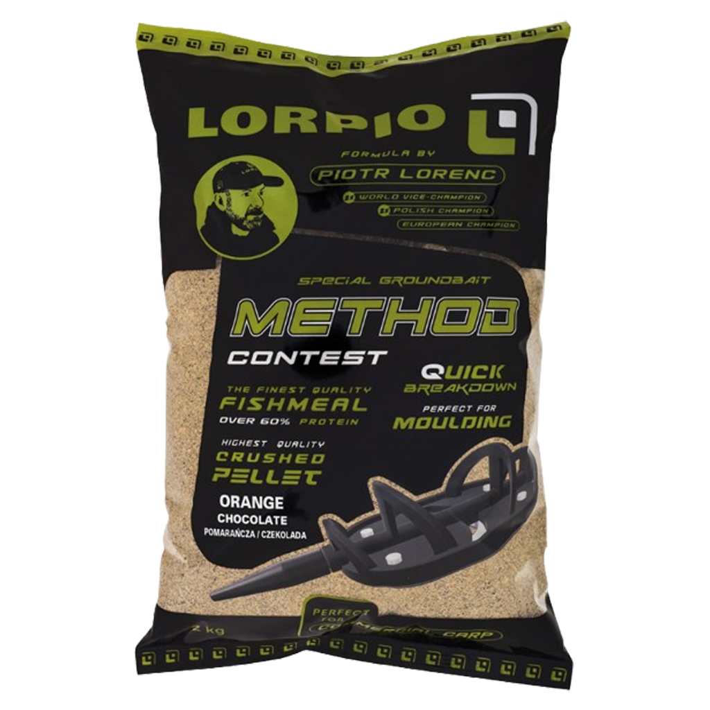 Lorpio - Premium Method-Feeder-Futter 2 kg - ORANGE & CHOCOLATE