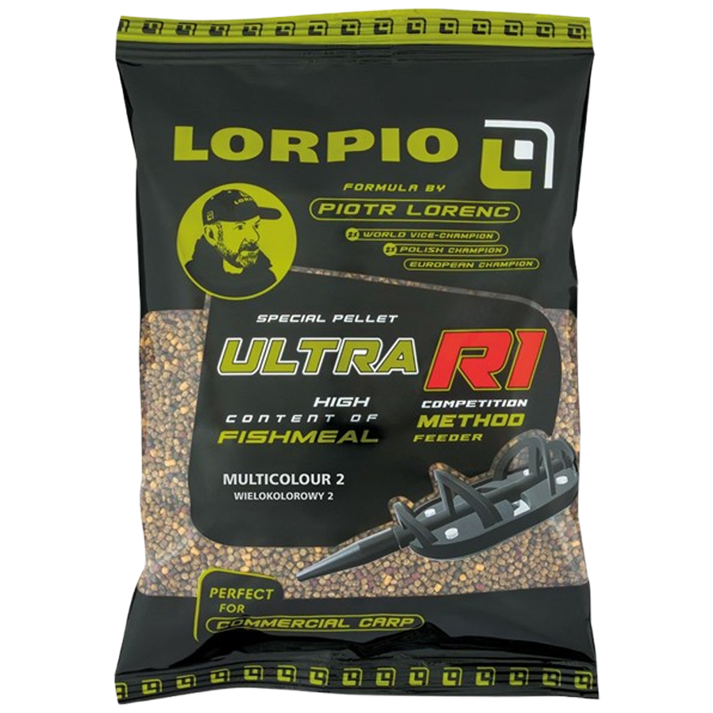 Lorpio - SPEZIELLE PELLET ULTRA R1 MULTICOLOR Pellets 2mm  – 700 g