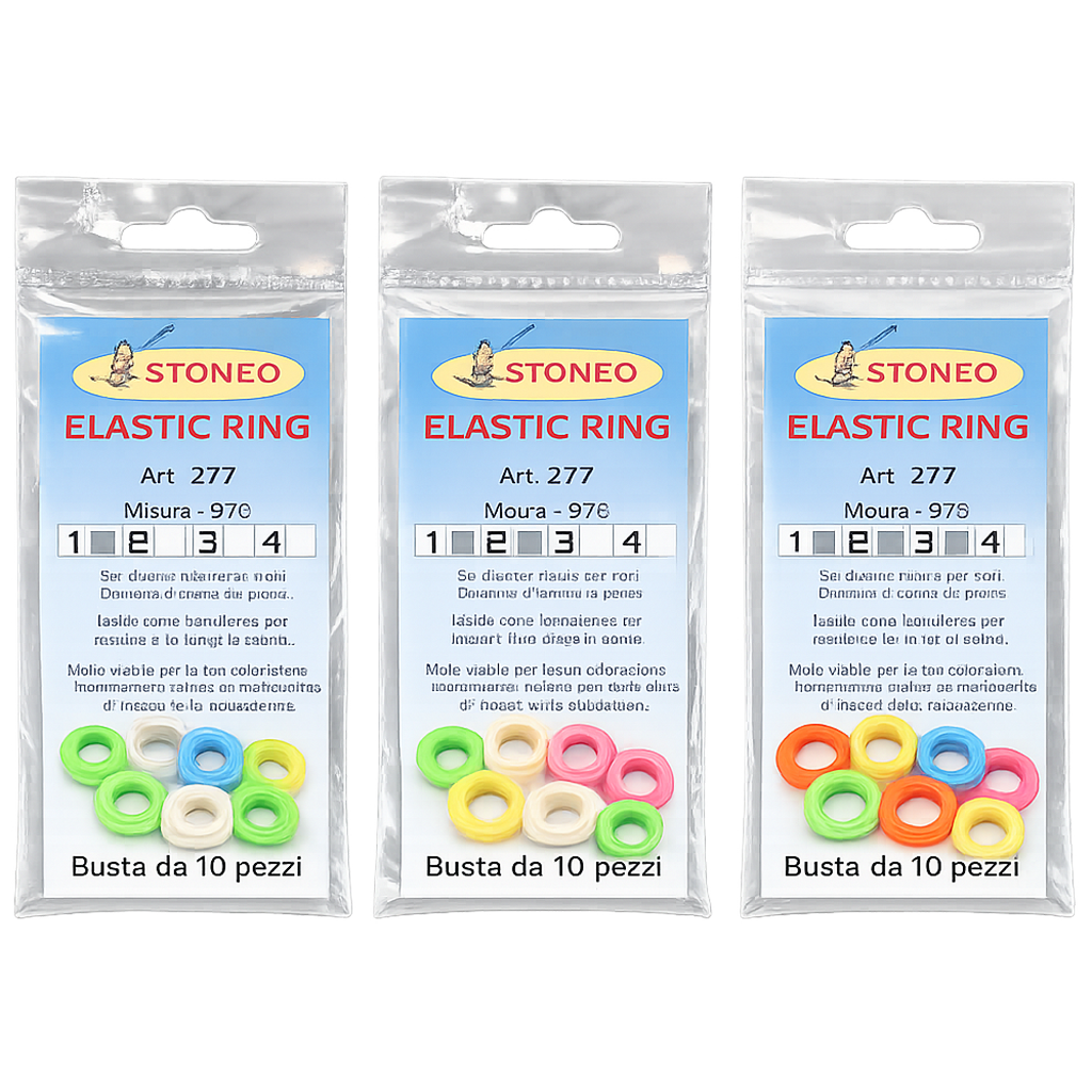 Stonfo Art. 277 ELASTIC RING COLORATO- verschiedene Grössen und Farben
