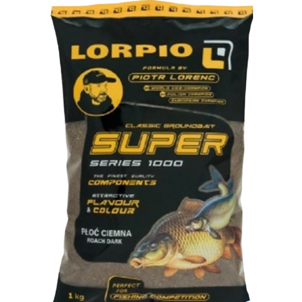 Lorpio - Super Series 1000  - Rotaugen Schwarz - 1kg -