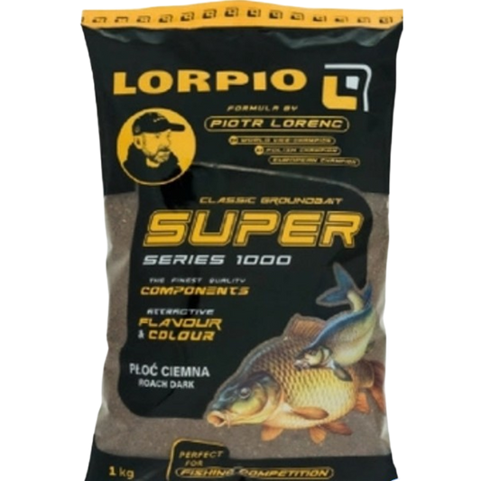 Lorpio - Super Series 1000  - Rotaugen Schwarz - 1kg -