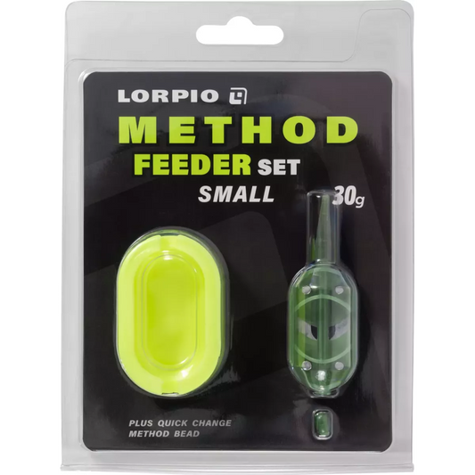 Lorpio Method Feeder Set – Mulde + Korb Klein 30g